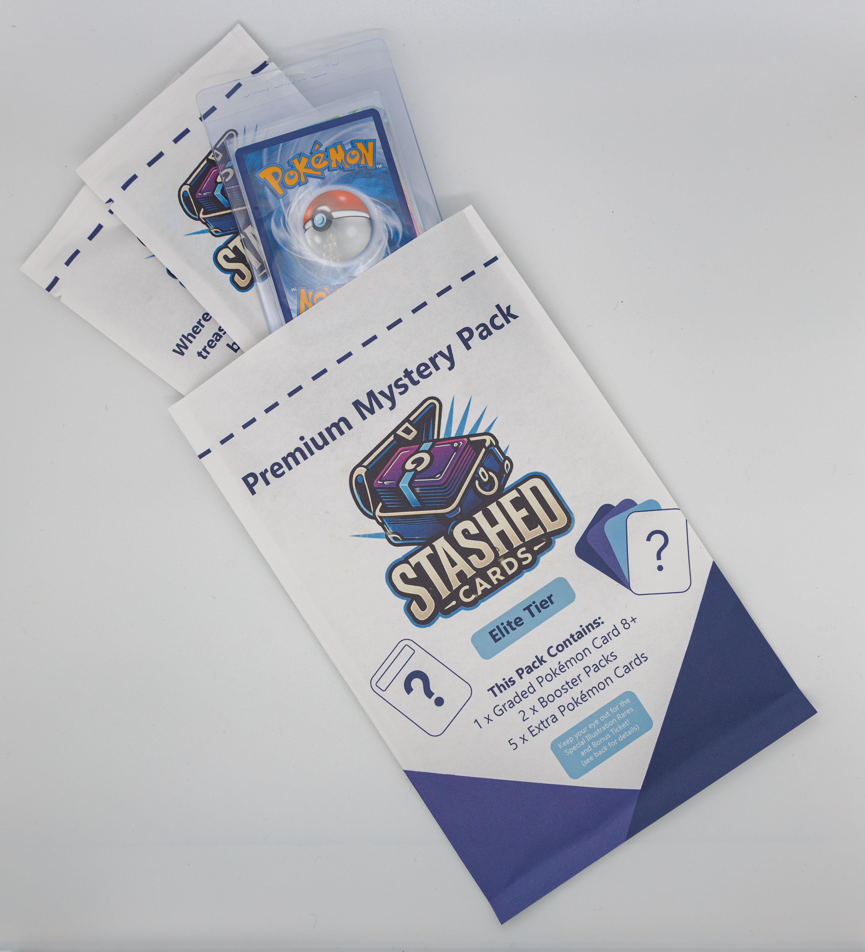 Premium Mystery Pack (Elite Tier) Stashed Cards Premium Mystery Pack (Elite Tier) Stashed Cards