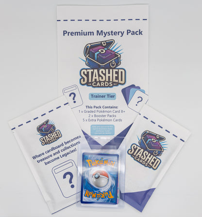pokemon booster pack tier list Premium Mystery Pack (Trainer Tier) – Stashed Cards